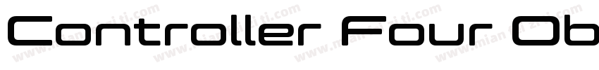 Controller Four Obli字体转换